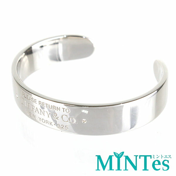 樂天商城 - Tiffany ティファニー リターントゥ ナローカフ ダイヤ バングル シルバー SV925 アクセサリー ブレスレット スタイリッシュ 【中古】