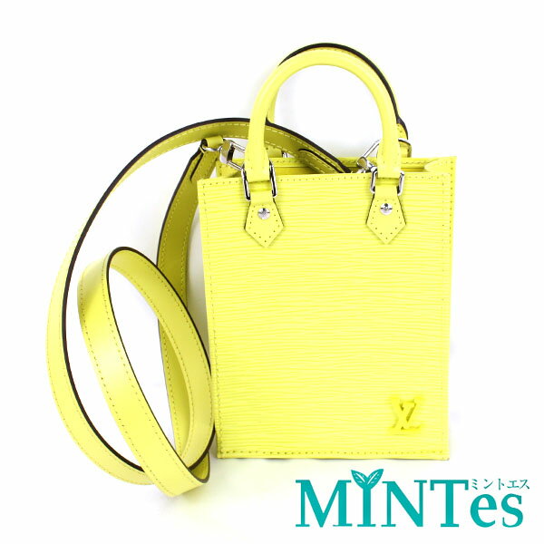 樂天商城 - Louis Vuitton ルイヴィトン エピ プティット サックプラ 2WAY ショルダーバッグ M80169 ジョーヌセドラ エピレザー ポシェット イエロー 【中古】