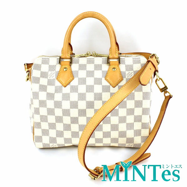 樂天商城 - Louis Vuitton ルイヴィトン ダミエアズール スピーディ バンドリエール 25 ハンドバッグ N41374 アズール ダミエアズールキャンバス 【中古】