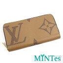 Louis Vuitton ルイヴィトン ジャイアント モノグラム ジッピーウォレット ラウンドファスナー長財布 M69353 ブラウン 【中古】