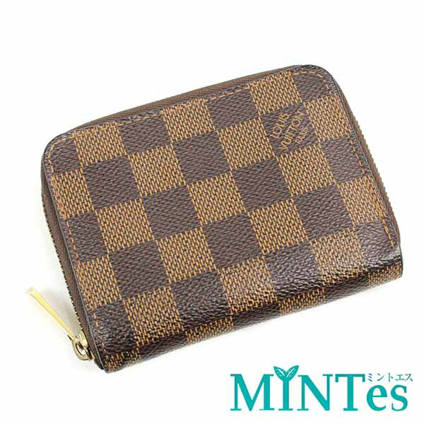 Louis Vuitton ルイヴィトン ダミエ ジッピー コインパース コインケース N63070 エベヌ キャンバス ブラウン 小物入れ 