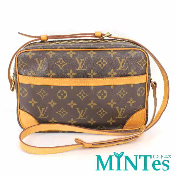 Louis Vuitton ルイヴィトン モノグラム トロカデロ PM ショルダーバッグ M51274 ブラウン モノグラムキャンバス デイリー 【中古】