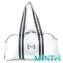 Chanel シャネル スポーツライン ボストンバッグ シルバー ナイロン 旅行 スポーツバッグ ジムバッグ デイリー 【中古】