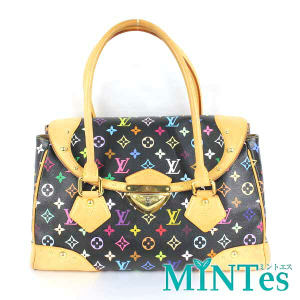 樂天商城 - Louis Vuitton ルイヴィトン モノグラム マルチカラー ビバリー GM ショルダーバッグ M40202 ノワール マルチカラーキャンバス 【中古】