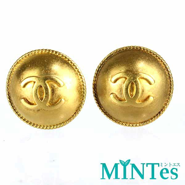 樂天商城 - Chanel シャネル ココマーク イヤリング ゴールド GP アクセサリー ワンポイント スタイリッシュ 【中古】