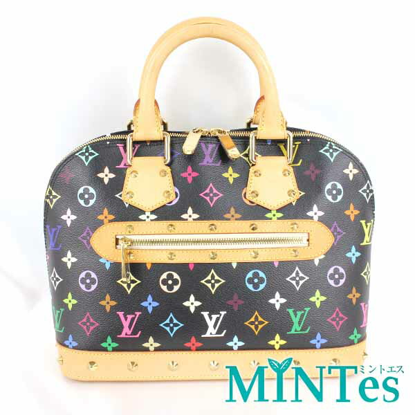樂天商城 - Louis Vuitton ルイヴィトン モノグラム マルチカラー アルマ ハンドバッグ M92646 ノワール マルチカラーキャンバス 【中古】