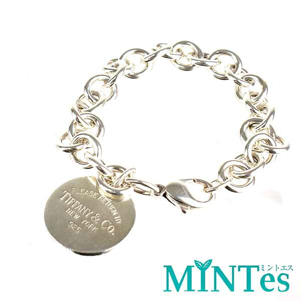 Tiffany ティファニー リターントゥ ブレスレット シルバー SV925 アクセサリー ワンポイント デイリー 【中古】