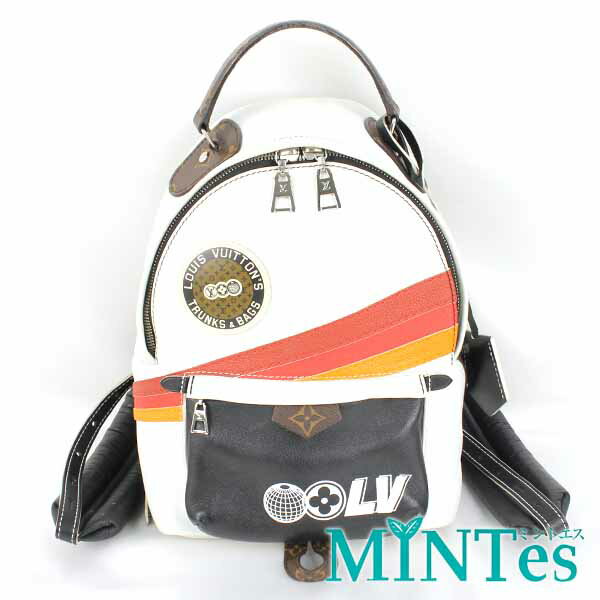 Louis Vuitton ルイヴィトン 2020 クルーズ コレクション パームスプリングス バックパック PM リュックサック M55797 モノグラム ホワイト 【中古】