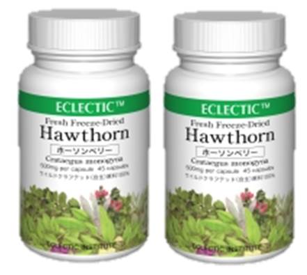 【送料無料】ECLECTIC(エクレクティック) ホーソンベリー (45カプセル)【ECLECTIC(エクレクティック)】【2本セット】R e381-2