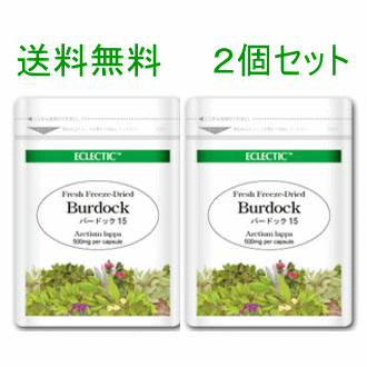 ECLECTIC(エクレクティック) バードック Ecoパック(15カプセル) 2個セット ec280
