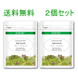 Rakuten - 【ネコポスで送料無料】ECLECTIC(エクレクティック) サジー・ラーチ Ecoパック (15カプセル) 2個セット【ECLECTIC(エクレクティック)】 ec820　エコパック