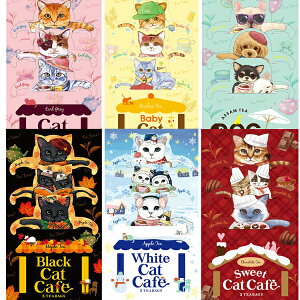 【ネコポスで送料無料】選べる! フックティー 3個セット キャットカフェCat Cafe・ドッグテラスDOG TERRACE 3袋×3セット 猫 紅茶 R【代引不可】