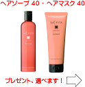【送料無料】ラカスタ アロマエステ ヘアソープ40 300ml &ヘアマスク40 230g セット(ラ・カスタ48後継ソープ マスク)(4)