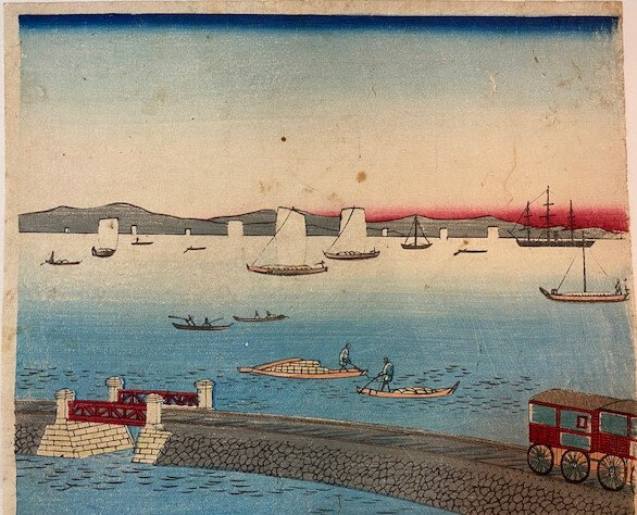 �����������Ż����HIROSHIGE�ˡ�������س��߾�����Ŵƻ�ޡ�3��³������4ǯ 1871ǯ