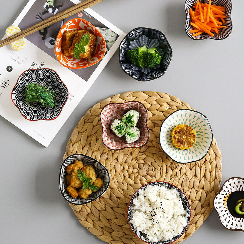 樂天商城 - 小鉢 セット 和食器 全5色 4デザイン 4個セット おしゃれ 珍味小鉢 ミニボウル 醤油入れ 珍味入れ 食器 サラダボウル 豆鉢 おかず小鉢 前菜鉢 デザート