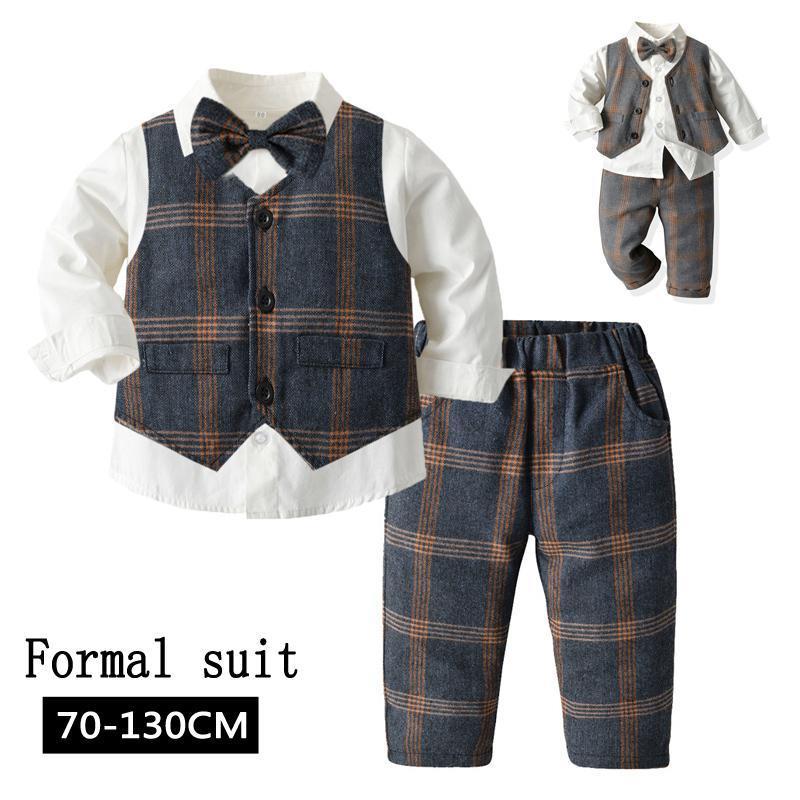 おしゃれ 子供服 ベビー服 男の子 フォーマル スーツ ボーイズ 子供スーツ キッズ 紳士服 結婚式 卒業式 入園式 七五三 初節句 発表会 80 90 100 110 120 130