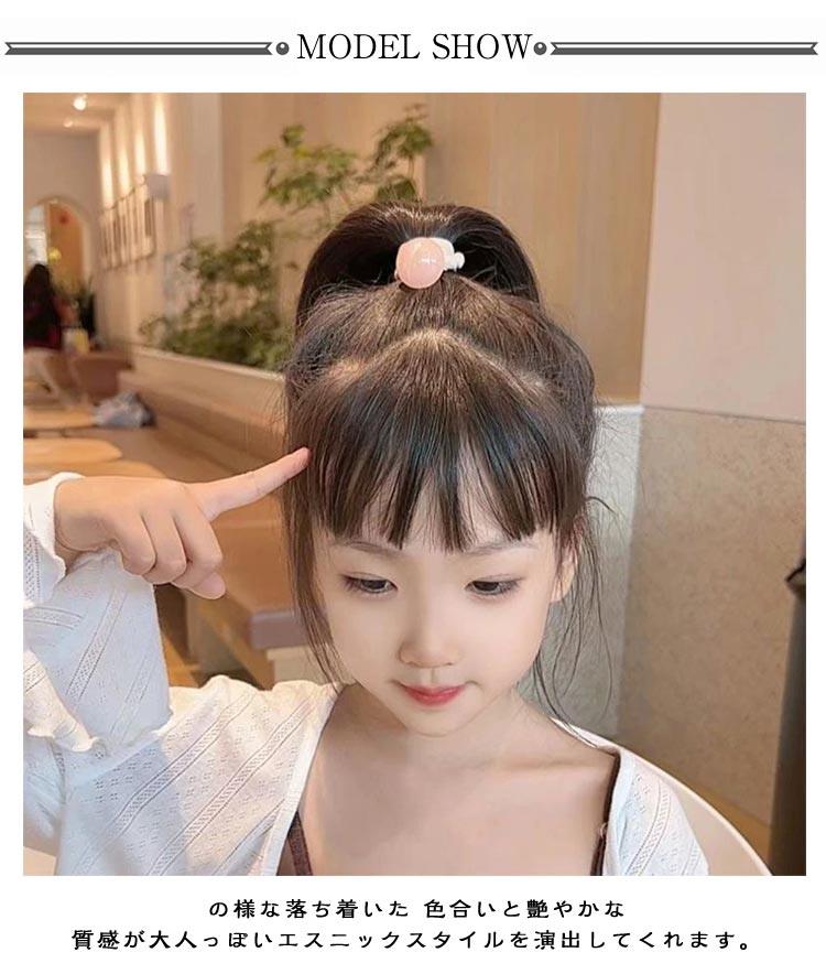 ミントモードのモチーフ マーブル 型 髪飾り ヘアゴム 風 カラフル まとめ髪 4個セット ヘアポニー 髪留め モチーフ ナチュラル ヘアアクセサリー アレンジ 可愛い オーバル オールシーズン おしゃれ デイリー カジュアル オフィス 女性 可愛い｜アングル3