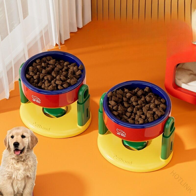 吸盤 付き ペットボウル 安定 調節 可能 猫 犬 共用 食器 頸椎 保護 ペット 給餌 ボウル 転倒 防止 ペットフードボウル 高品質 ペット リフティングボウル 安全 滑りにくい ペットフィーダー 快適 頸椎 ペット ウォーターボウル