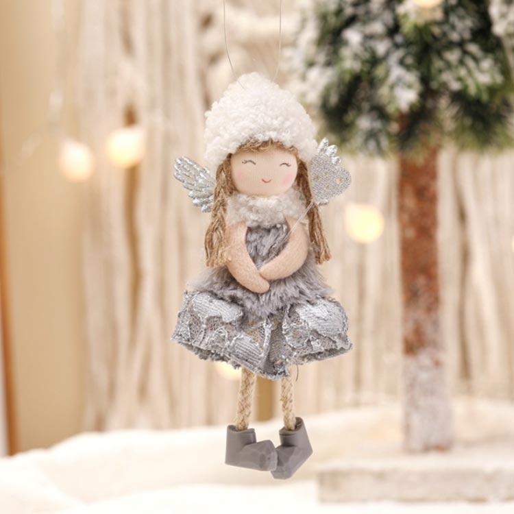 クリスマスツリー 飾り おしゃれ クリスマスオーナメント おもちゃ クリスマス ぬいぐるみ 3個セット セット 天使 ツリー オーナメント クリスマス 2