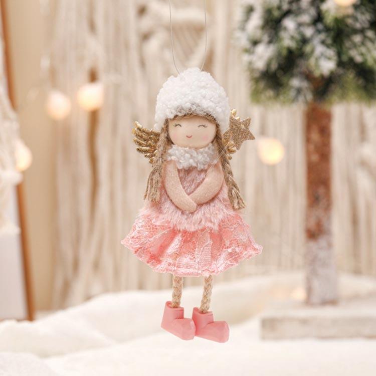 クリスマスツリー 飾り おしゃれ クリスマスオーナメント おもちゃ クリスマス ぬいぐるみ 3個セット セット 天使 ツリー オーナメント クリスマス 3
