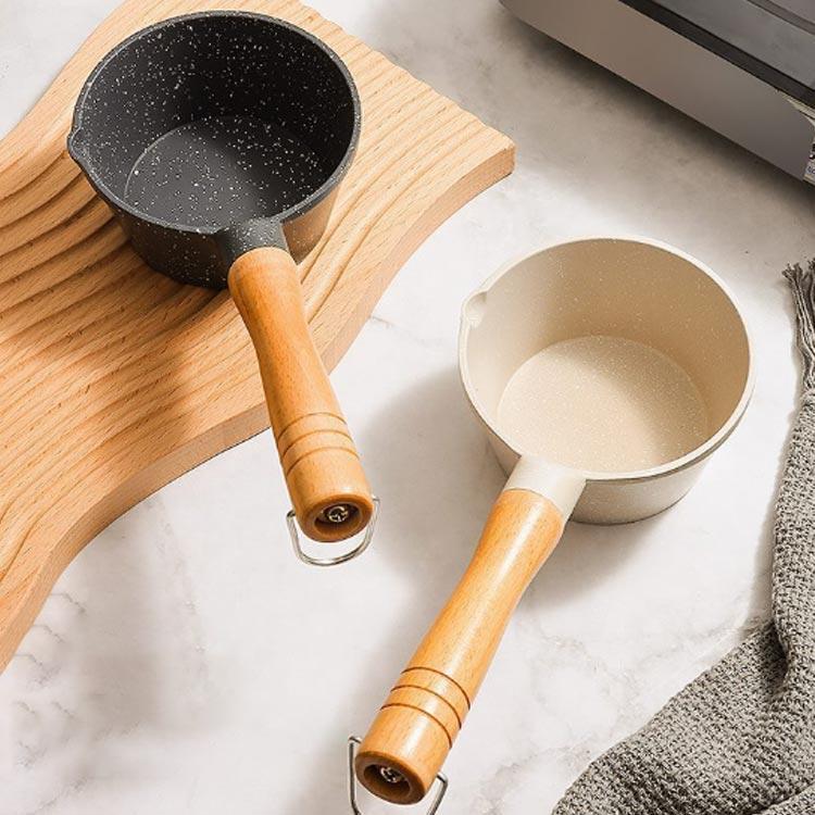 ミルクパン 片手鍋 鍋 深め 多用途ミルクパン 時短調理 深型 揚げ物 離乳食 洗いやすい 牛乳 おしゃれ お湯 かわいい 紅茶 直火 注ぎ口 取っ手