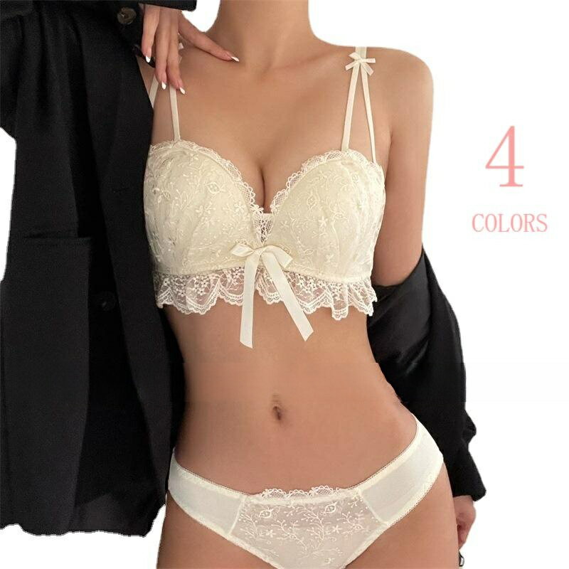 ブラセット 女性 レディース セット 女性用 通気 下着女性 可愛い ショーツ セット 脇肉 脇高 盛り ブラ ブラジャー