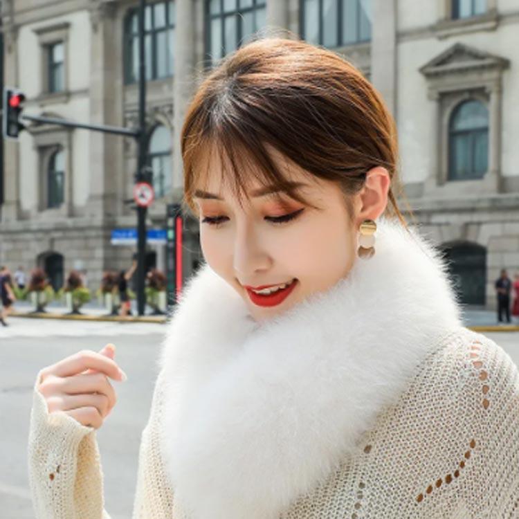 フォックス ファーマフラー ティペット 女性用 レデイース フォックスファー マフ...