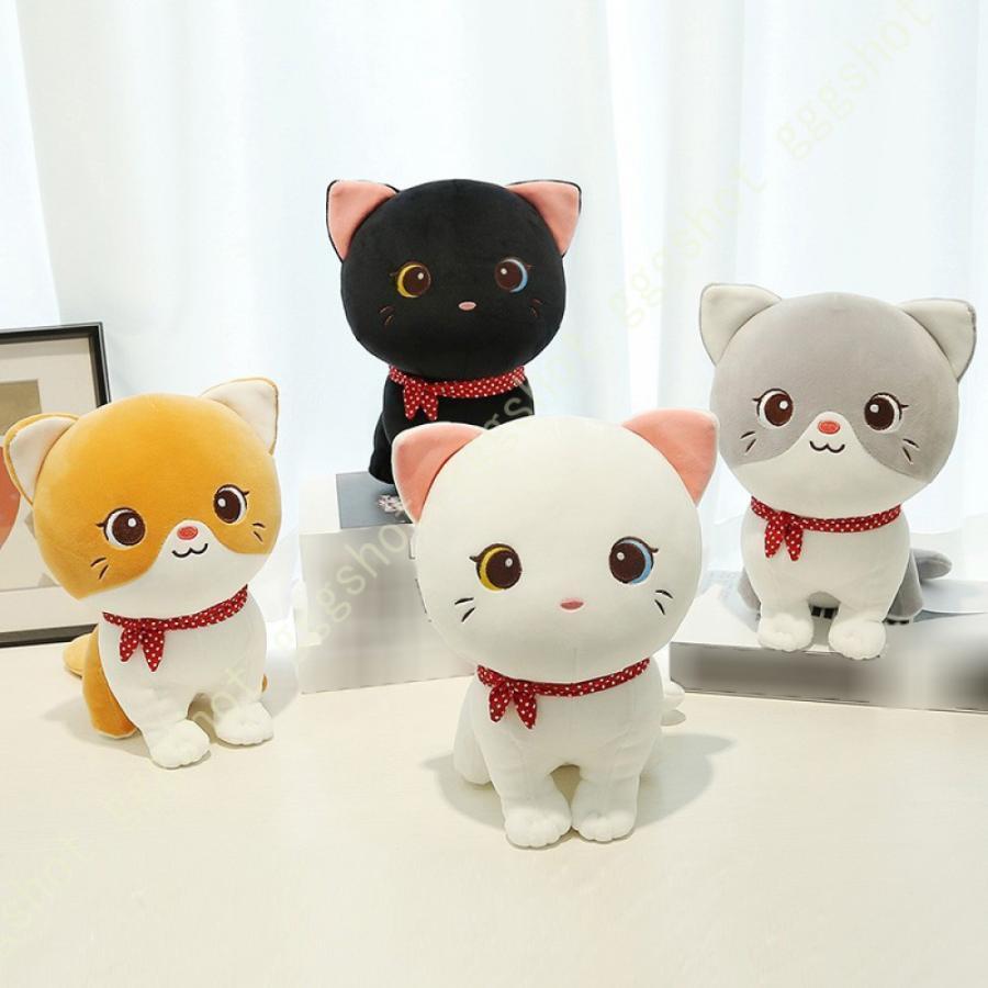 ネコ 抱き枕 添寝枕 プレゼント ソフト 柔らか プレゼント ふわふわ ぬいぐるみ 動物 誕生日 プレゼント用 ネコ 贈り物 ネコ クッション 萌え萌え もちもち