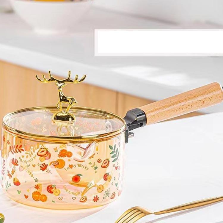 ガラス鍋 オーブン 耐熱ガラス 電子レンジ対応 透明 1.7L 食材が見えるガラス鍋 卓上鍋 食洗機対応 ガラススープ鍋 ガラス調理鍋 直火 家庭用