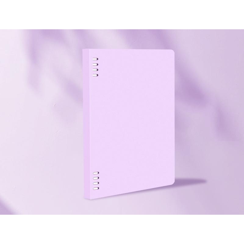 バインダー A5サイズ B5サイズ 8穴 リングファイル 書類 ノート 収納 整理 文具 シンプル