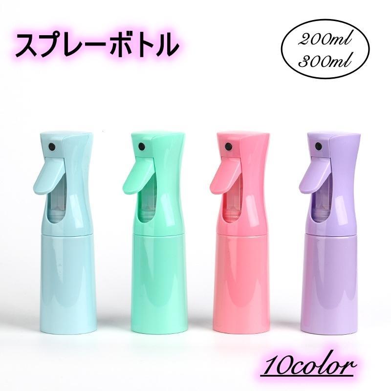スプレーボトル スプレイヤー 霧吹き 詰め替え容器 連続噴射 ヘアセット スキンケア 水やり アルコール 細かい シンプル