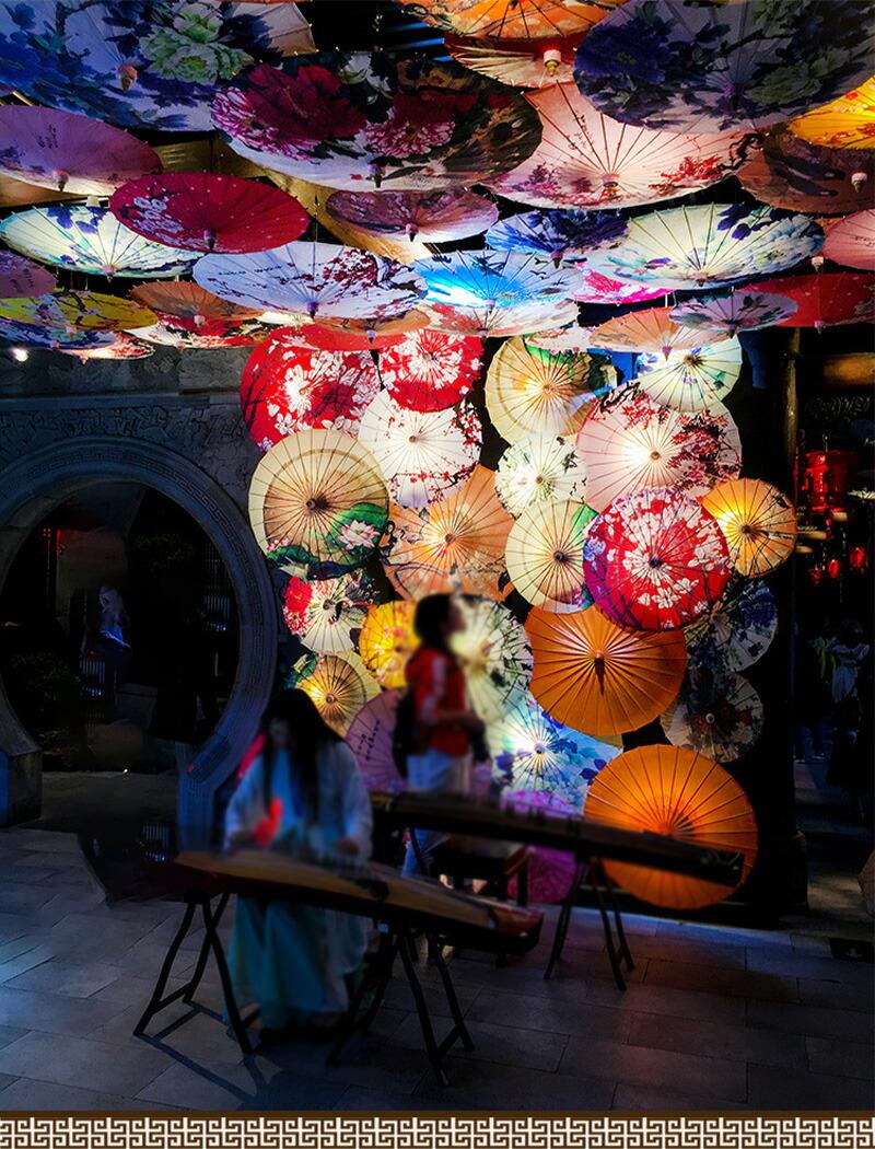 【直径84CM】和傘 七五三 撮影用 子供 舞踊傘 唐傘 番傘 紙傘 和装 和風 長傘 大傘 レディース 舞踊傘 唐傘和傘 踊り傘 出かけ 演出 飾..