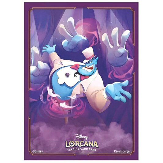Rakuten - ディズニー・ロルカナ・TCG 日本語版 公式カードスリーブ 「ジーニー 頼れる友達」