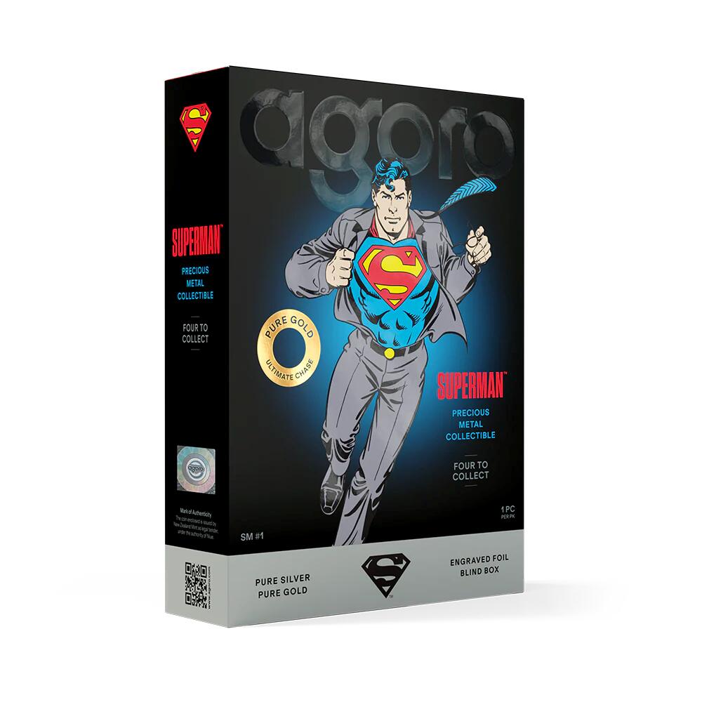 樂天商城 - 2026 AGORO SUPERMAN FOIL BLIND BOX HOBBY
