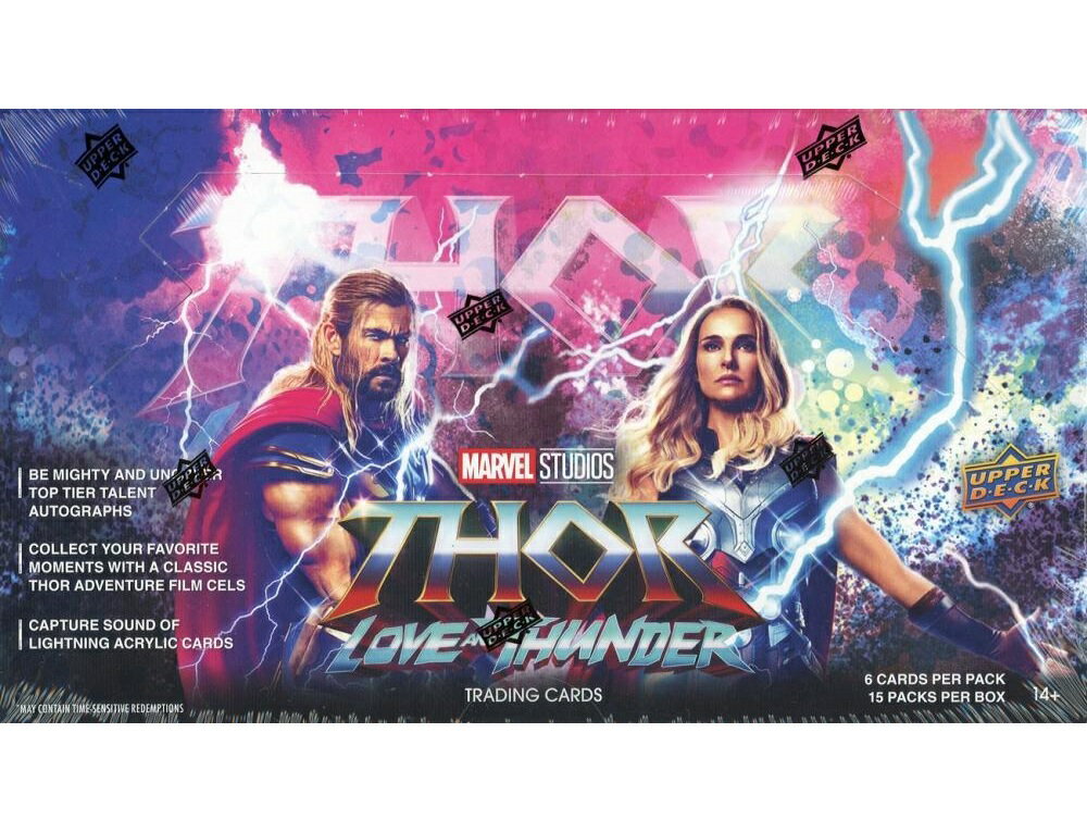 UPPER DECK 2023 MAREL STUDIOS ��THOR:LOVE AND THUNDER�� HOBBY
