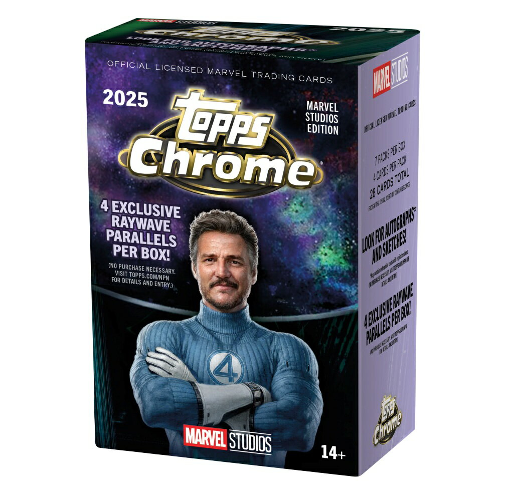 TOPPS 2024-25 MARVEL STUDIOS CHROME VALUE BOX