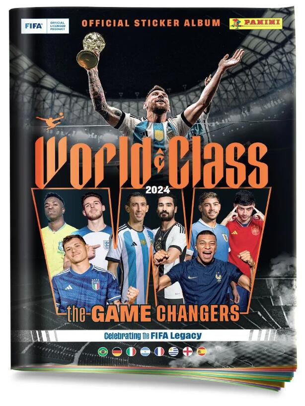 SOCCER 2024 PANINI WORLD CLASS STICKER ALBUM