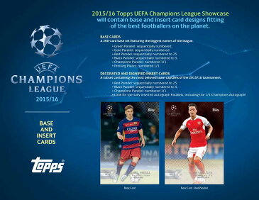 送料無料 2015/16 UEFA CHAMPIONS LEAGUE SHOWCASE SOCCER[ボックス](8X-04633)