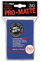 Ultra・PRO 通常サイズカード用 デッキプロテクタースリーブ PRO-MATTE ブルー