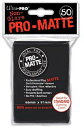 Ultra・PRO 通常サイズカード用 デッキプロテクタースリーブ PRO-MATTE ブラック