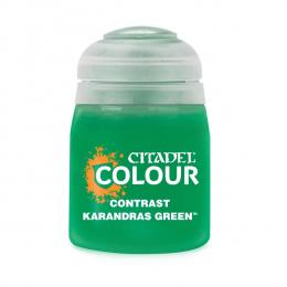 【シタデルカラー】コントラスト:カランドラス・グリーン/CONTRAST:KARANDRAS GREEN 水性塗料 ペイント CITADEL ウォーハンマー