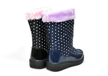 軽量 スノーブーツ 女の子 ジュニア キッズ ダウンブーツ 子供 冬靴 ウィンターブーツ 雪 スノーシューズ 17991 【RCP】