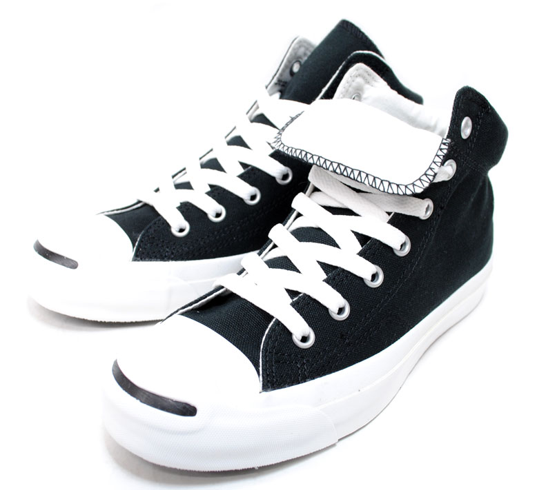 コンバース ジャックパーセルミッド ブラック 1C832 レディースCONVERSE JACK PURCELL MID【RCP】