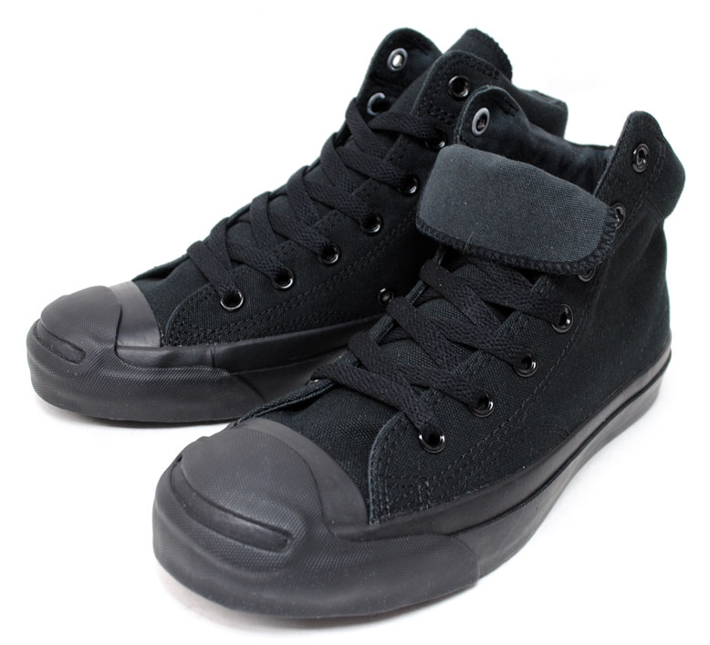 コンバース ジャックパーセルミッド ブラックモノクローム 1C833CONVERSE JACK PURCELL MID【RCP】