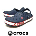 CROCS クロックス クロックバンド ボールド ロゴ クロッグ ネイビー メンズ EVAサンダル 206021 4CCの商品画像