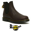 ドクターマーチン サイドゴアブーツ レディース ドクターマーチン チェルシーブーツ サイドゴアブーツ Dr.Martens 2976 Chelsea boots 27821201 Dark Brown Valor Wp Dr.Martens 2976 レディース メンズ 女性 靴 エアクッションソール