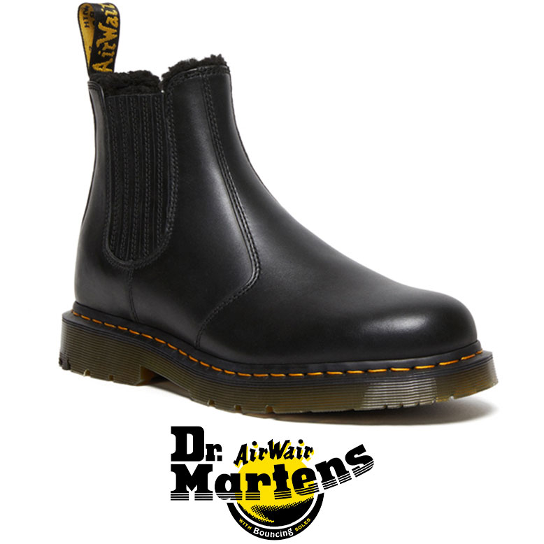 ドクターマーチン サイドゴアブーツ レディース ドクターマーチン チェルシーブーツ サイドゴアブーツ Dr.Martens 2976 Chelsea boots 27829001 Black Blizzard Wp Dr.Martens 2976 レディース 女性 靴 エアクッションソール