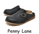 レディース サボ サンダル 1196 ブラック 黒 クロッグ スリッポン Penny Lane ペニーレーン カジュアル