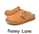 レディース サボ サンダル 1196 キャメル クロッグ スリッポン 履きやすい Penny Lane ペニーレーン カジュアル