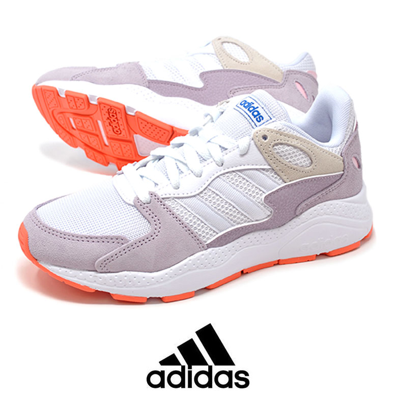 adidas アディダス EF1061 CHAOS ADICHAOS W レトロ ランニング シューズ レディース スニーカー ランニングホワイト/ランニングホワイト/セミコーラル